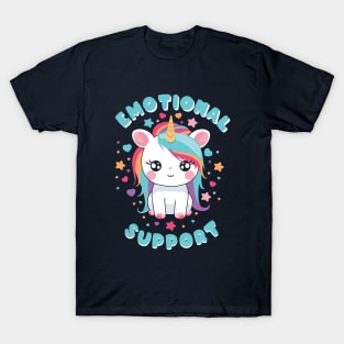 Emotional Support Unicorn T-Shirt